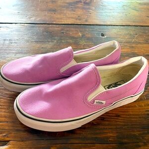 Purple Vans women’s 7.5 worn once